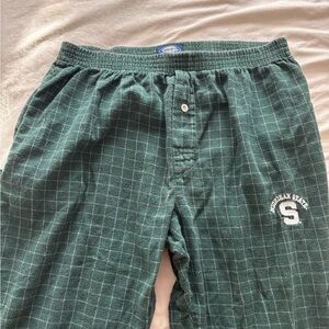 Green Checkered Pajama Pants